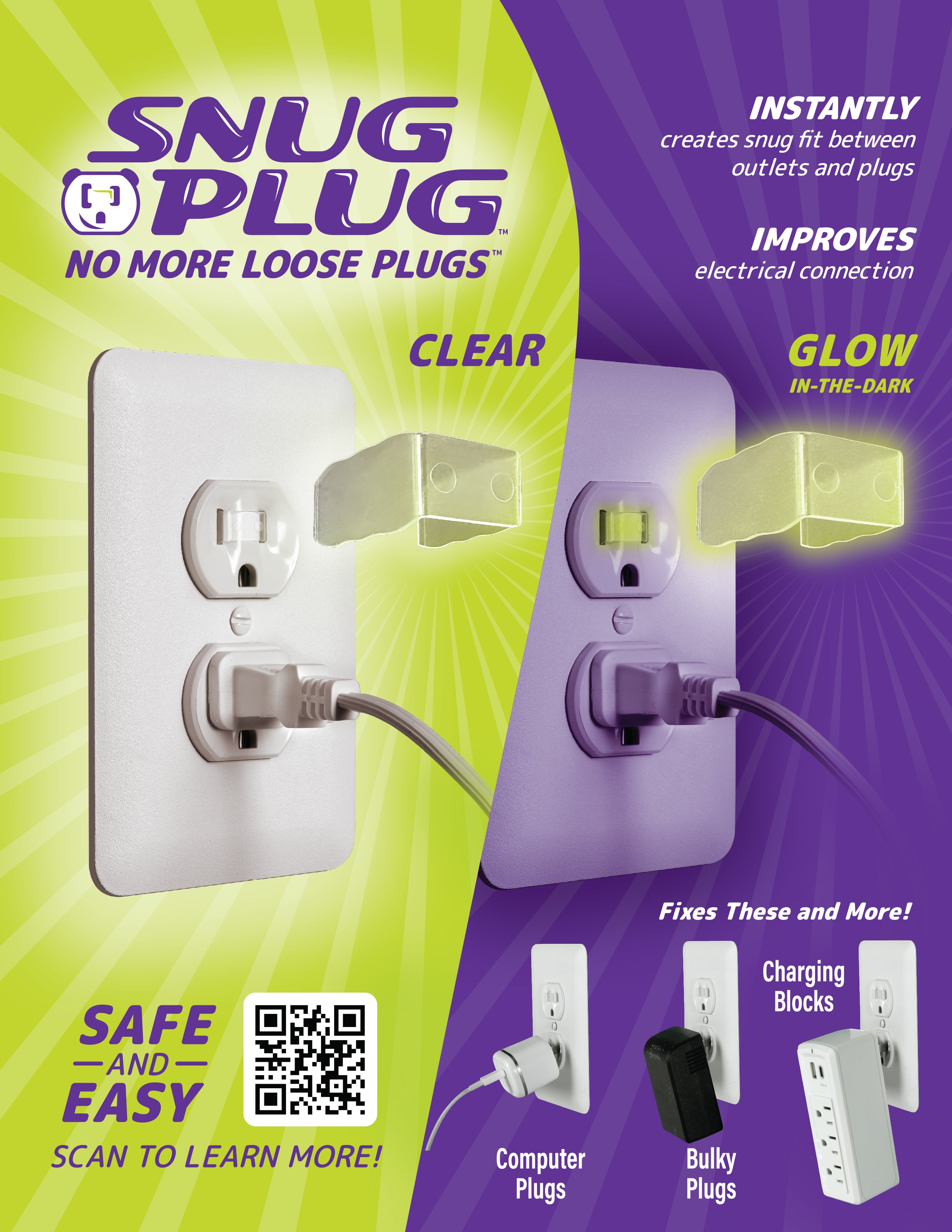 Snug Plug Bundle | 25 Clear + 10 Glow + Travel Case